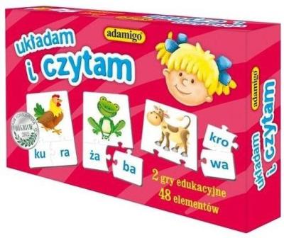 Okładka książki Układam i Czytam