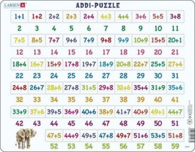 Opakowanie Układanka Dodawanie 1-59 58 elementów