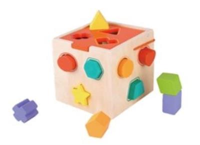 Opakowanie Układanka drewniana klasyczna do sortowania