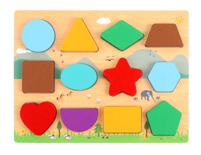 Opakowanie Układanka drewniana Kształty
