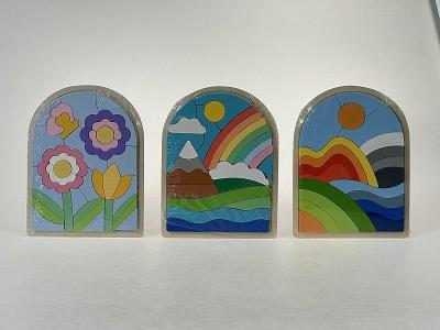 Opakowanie Układanka drewniana MIX