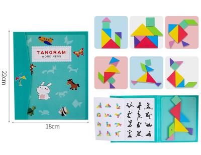Opakowanie Układanka drewniana tangram