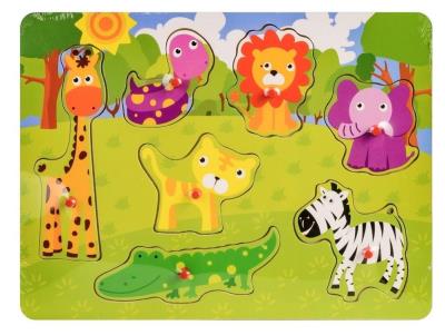 Opakowanie Układanka drewno - safari