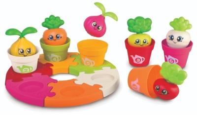 Opakowanie Układanka edukacyjna Doniczki