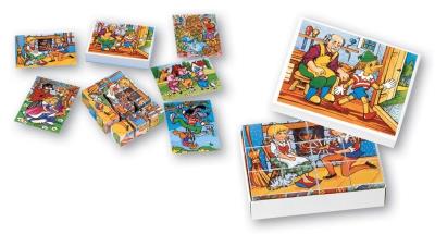 Układanka klockowa MIX. Wydawca: MAREK. SmakLiter.pl Opakowanie Układanka klockowa MIX