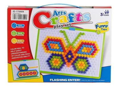 Opakowanie Układanka koralikowa z walizką 350el