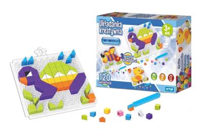 Opakowanie Układanka kreatywna E-Edu 120 el. Żółw