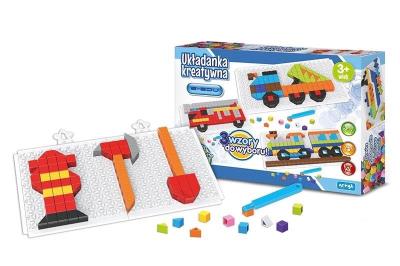 Opakowanie Układanka kreatywna E-Edu 190 el.