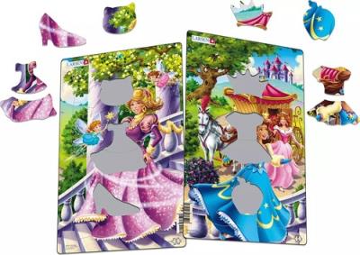 Opakowanie Układanka Księżniczki - rozmia