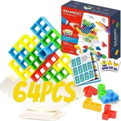 Opakowanie Układanka logiczna tetris 64el