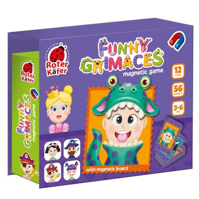 Opakowanie Układanka magnetyczna Śmieszne grymasy