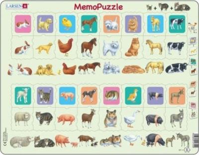 Opakowanie Układanka Memo Duet Matka i dziecko 32 elementy