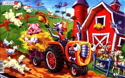 Opakowanie Układanka Podwórko 16 elementów