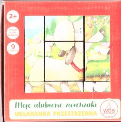Opakowanie Układanka przestrzenna - Moje ulubione zwierzaki