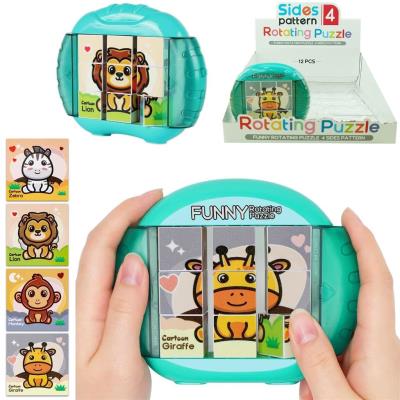 Opakowanie Układanka puzzle obrazkowe obrotowe