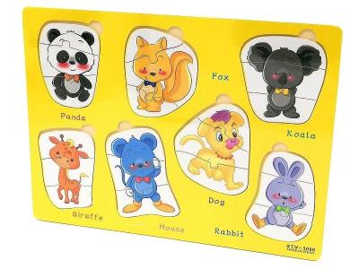 Opakowanie Układanka puzzle Zwierzęta