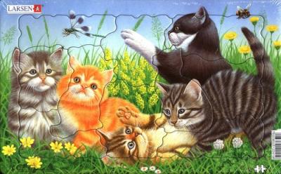 Opakowanie Układanka Słodkie kociaki 10 elementów