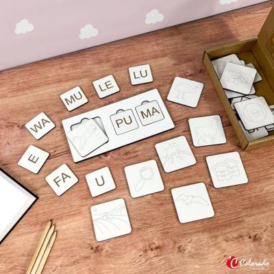 Opakowanie Układanka sylabowa cz.1