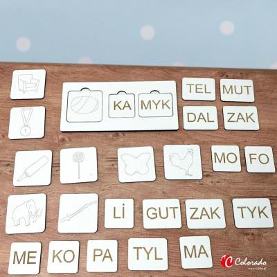 Opakowanie Układanka sylabowa cz.6