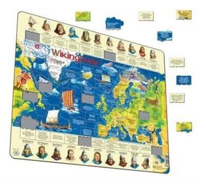 Układanka Wikingowie. Wydawca: Tactic. SmakLiter.pl Opakowanie Układanka Wikingowie