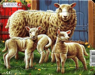 Opakowanie Układanka Zwierzęta hodowlane 7 elementów