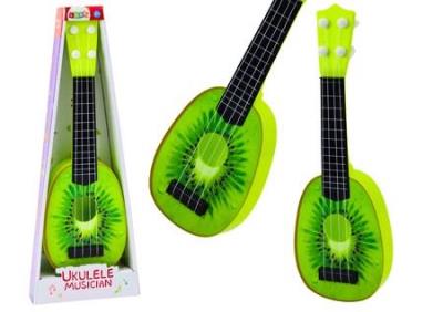 Opakowanie Ukulele mini gitara 4 struny owoc kiwi zielona