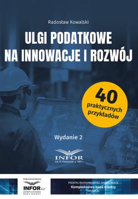 Okładka książki Ulgi podatkowe na innowacje i rozwój w.2