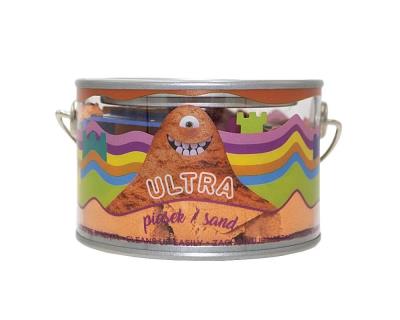 Opakowanie Ultra Piasek 200g pomarańczowy + 5 foremek Zwierza
