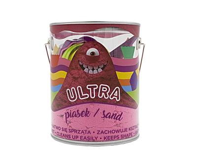 Opakowanie Ultra Piasek 900g różowy + 4 foremki Muffinki