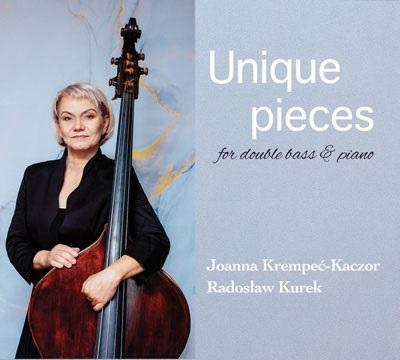 Okładka książki Unique Pieces for Double Bass & Piano CD