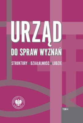 Okładka książki Urząd do spraw wyznań