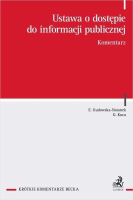 Okładka książki Ustawa o dostępie do informacji publicznej