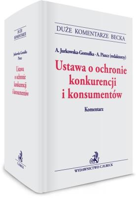 Okładka książki Ustawa o ochronie konkurencji i konsumentów