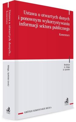 Okładka książki Ustawa o otwartych danych i ponownym...