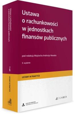 Okładka książki Ustawa o rachunkowości w jednostkach finansów...