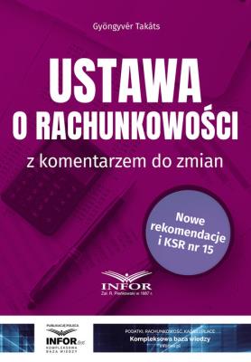 Okładka książki Ustawa o rachunkowości z komentarzem do zmian