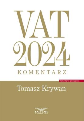 Okładka książki VAT 2024. Komentarz