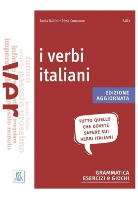 Verbi italiani ed.aggioranta. Autor: Bailini Sonia, Silvia Consonno, Mordechai. SmakLiter.pl Okładka książki Verbi italiani ed.aggioranta
