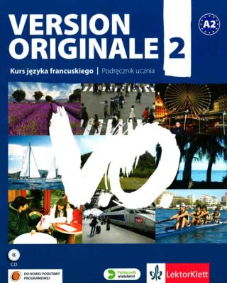Okładka książki Version Originale 2 LO Podręcznik wieloletni . Język francus