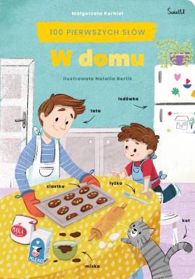 Okładka książki W domu 100 pierwszych słów