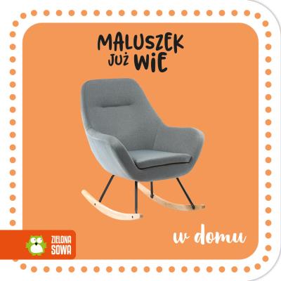 Okładka książki W domu. Maluszek już wie