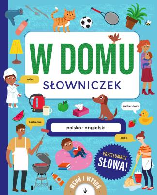 Okładka książki W domu. Słowniczek polsko-angielski