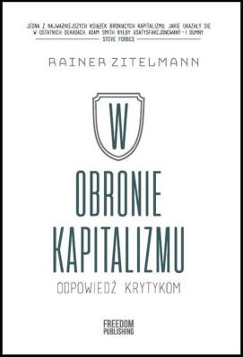 Okładka książki W obronie kapitalizmu. Odpowiedź krytykom