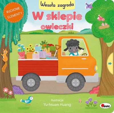W sklepie owieczki. Wesoła zagroda. Autor: Korolkiewicz Elżbieta. SmakLiter.pl Okładka książki W sklepie owieczki. Wesoła zagroda