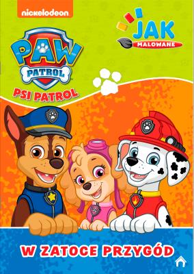 Okładka książki W zatoce przygód. Psi Patrol. Jak malowane