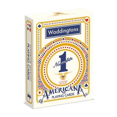 Waddingtons No. 1 Americana. Wydawca: Winning Moves. SmakLiter.pl Opakowanie Waddingtons No. 1 Americana