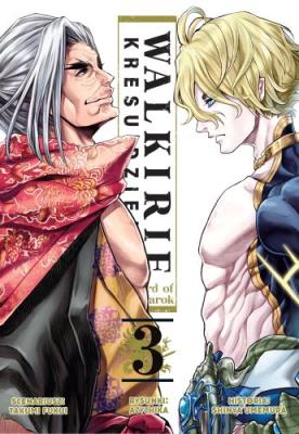 Walkirie Kresu Dziejów Record of Ragnarok. Tom 3. Autor: Takumi Fukui, Shinya Umemura. SmakLiter.pl Okładka książki Walkirie Kresu Dziejów Record of Ragnarok. Tom 3