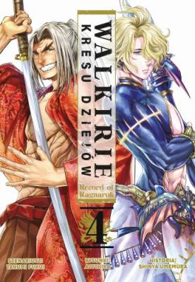 Walkirie Kresu Dziejów Record of Ragnarok. Tom 4. Autor: Takumi Fukui. SmakLiter.pl Okładka książki Walkirie Kresu Dziejów Record of Ragnarok. Tom 4