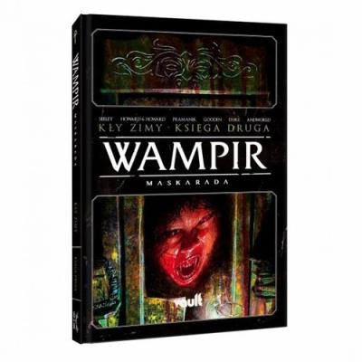 Okładka książki Wampir Maskarada Kły zimy Księga 2