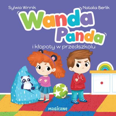Okładka książki Wanda Panda i kłopoty w przedszkolu